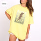 Books Leopard Lightning Bolt T-Shirt