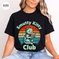 Smutty Book Club Cat T-Shirt-Stripeypeach
