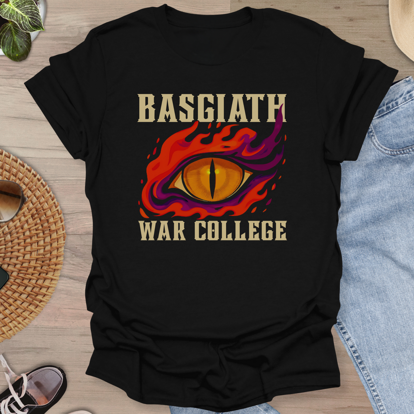 Basgiath War College | Fourth Wing Inspired Book T-Shirt