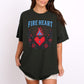 Fireheart | Book T-Shirt-Stripeypeach