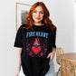 Fireheart | Book T-Shirt-Stripeypeach