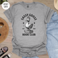 Sassy Book Club Goose T-shirt-Stripeypeach