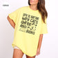Life is Better with Cats Coffee & Books T-Shirt-Stripeypeach
