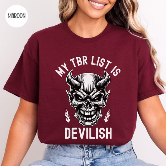 My TBR List is Devilish T-Shirt