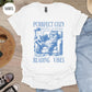 Purrfect Cozy Reading Vibes Cat T-Shirt
