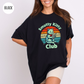 Smutty Book Club Cat T-Shirt-Stripeypeach