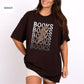 Books Leopard Lightning Bolt T-Shirt