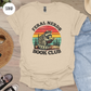 Feral Nerds Book Club Raccoon T-Shirt