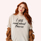 I Still Read about Faeries | Fantasy Book T-Shirt-Stripeypeach