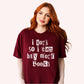 I Work So I Can Buy More Books T-Shirt-Stripeypeach