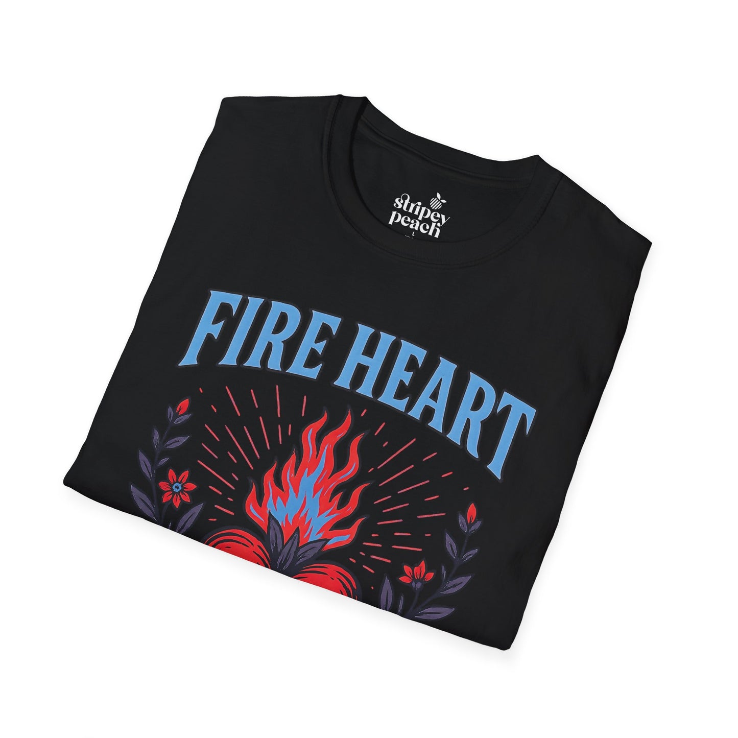Fireheart | Book T-Shirt-Stripeypeach