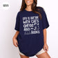 Life is Better with Cats Coffee & Books T-Shirt-Stripeypeach
