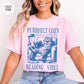 Purrfect Cozy Reading Vibes Cat T-Shirt
