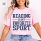 Reading is My Favorite Sport T-Shirt