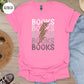 Books Leopard Lightning Bolt T-Shirt