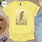 Books Leopard Lightning Bolt T-Shirt