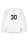 Organic Cotton Age/ Number Personalised Sweatshirt with Double Patch