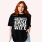 Somebody's Smut Reading Wife T-Shirt-Stripeypeach