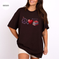 Peace Love Books T-Shirt-Stripeypeach
