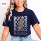 Books Leopard Lightning Bolt T-Shirt