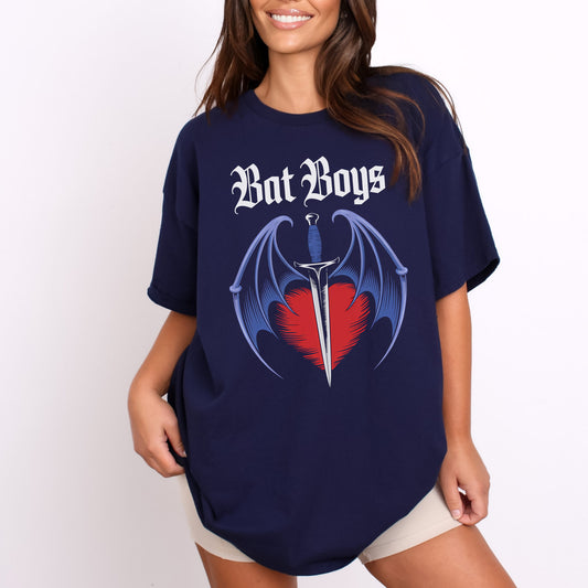 Bat Boys | ACOTAR Inspired Bookish T-Shirt-Stripeypeach