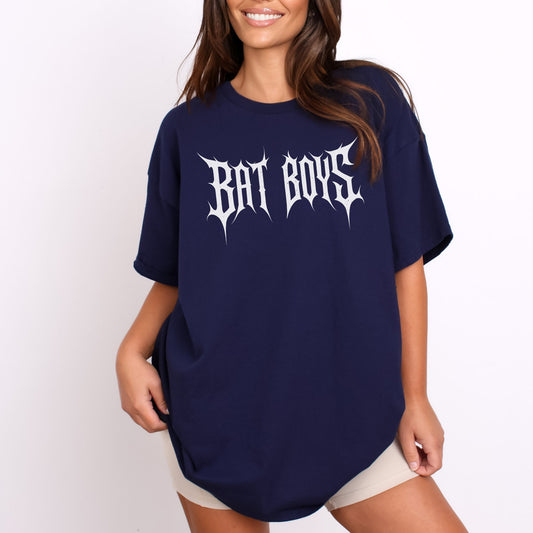 Bat Boys | Fantasy Book T-Shirt-Stripeypeach