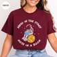 Head in the Stars Astronaut Book T-Shirt-Stripeypeach