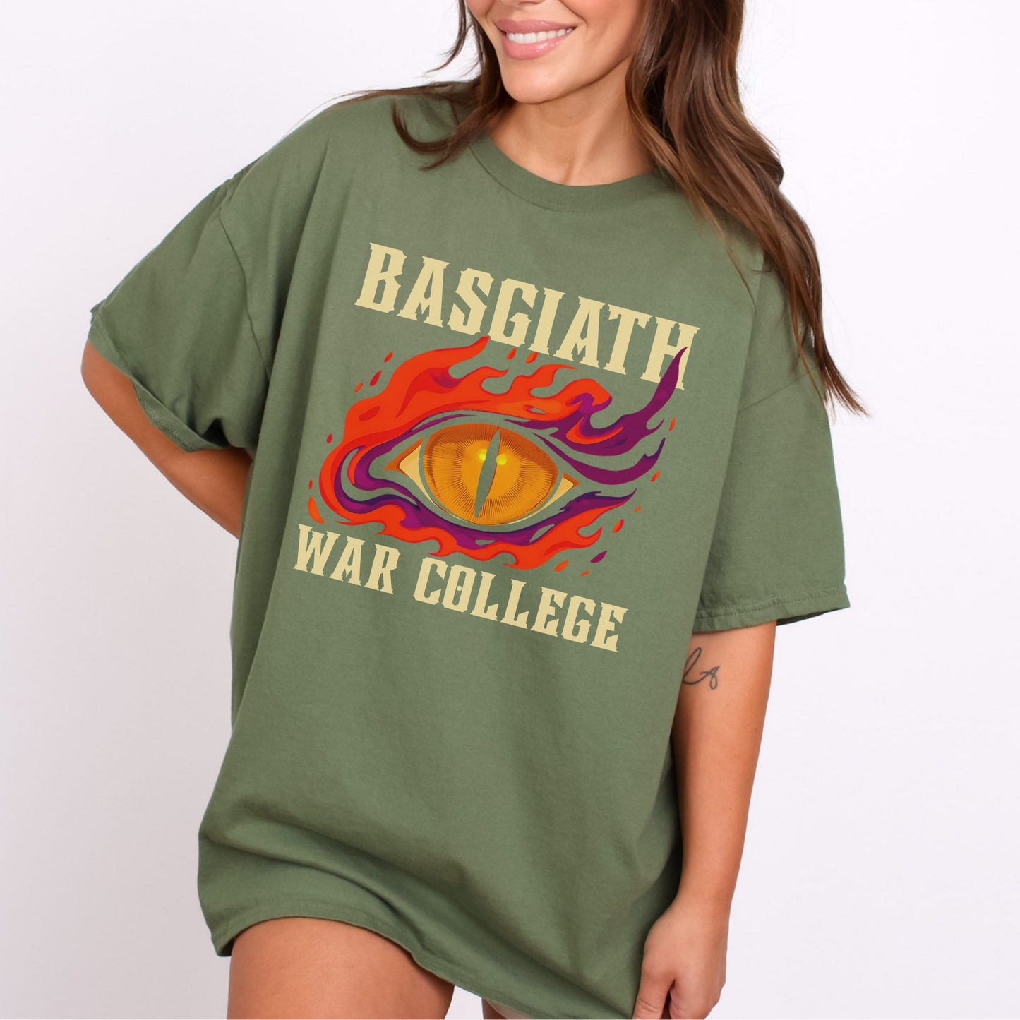 Basgiath War College | Fourth Wing Inspired Book T-Shirt