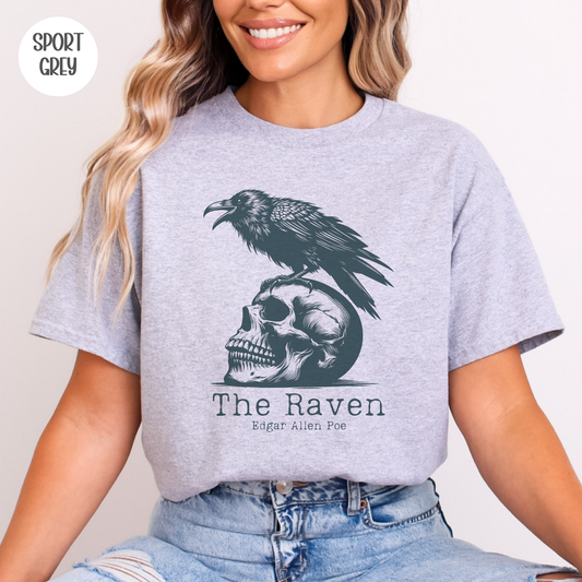 The Raven T-Shirt - Edgar Allen Poe