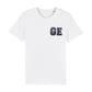 Organic Cotton Single or Double Initials Patch T-shirt