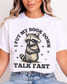 I put my Book Down Funny Raccoon T-Shirt