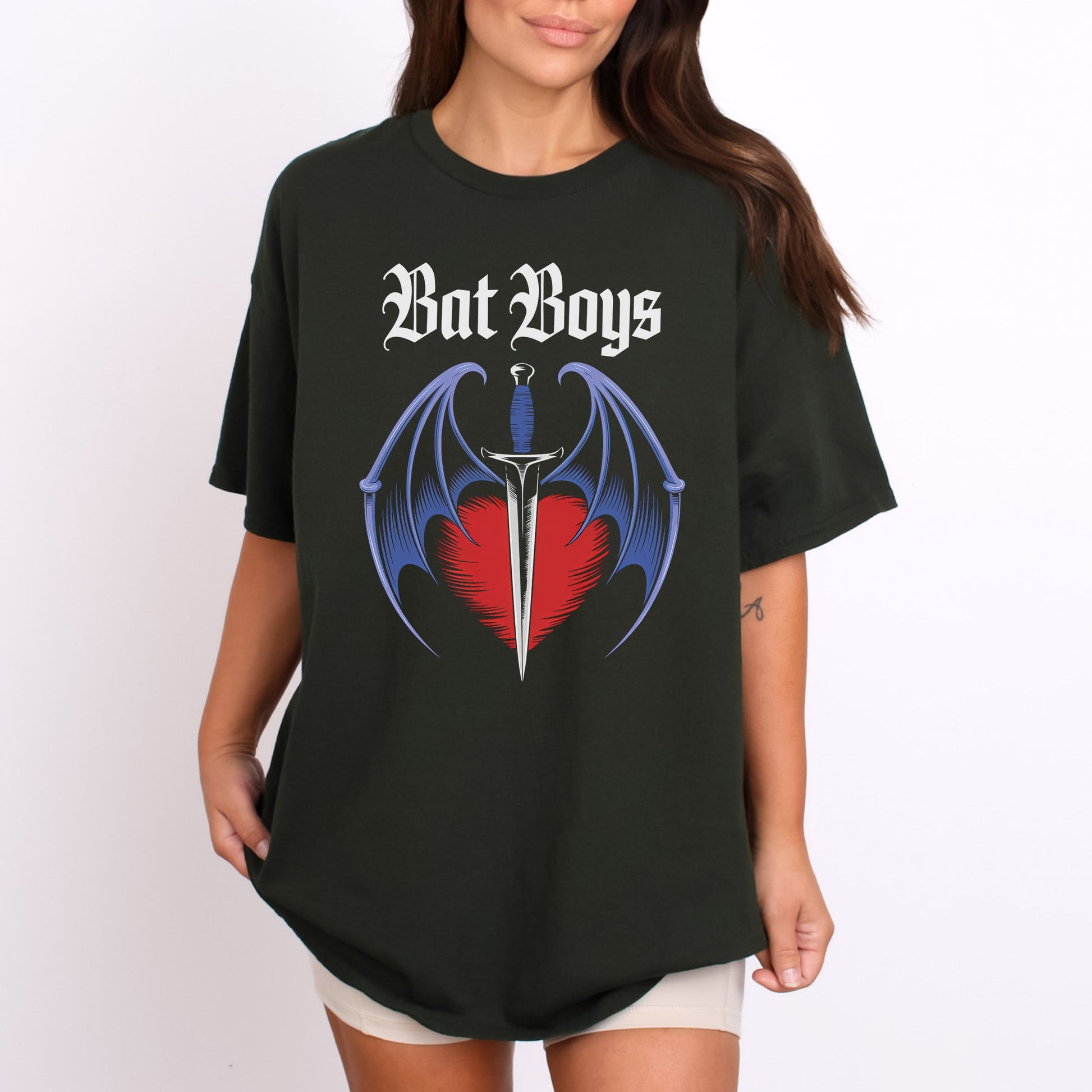 Bat Boys | ACOTAR Inspired Bookish T-Shirt-Stripeypeach