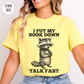 I put my Book Down Funny Raccoon T-Shirt