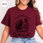 Cursed with a Love for Books & Cats T-Shirt-Stripeypeach