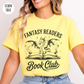 Fantasy Readers Book Club T-Shirt-Stripeypeach