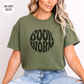 Book Worm T-Shirt-Stripeypeach