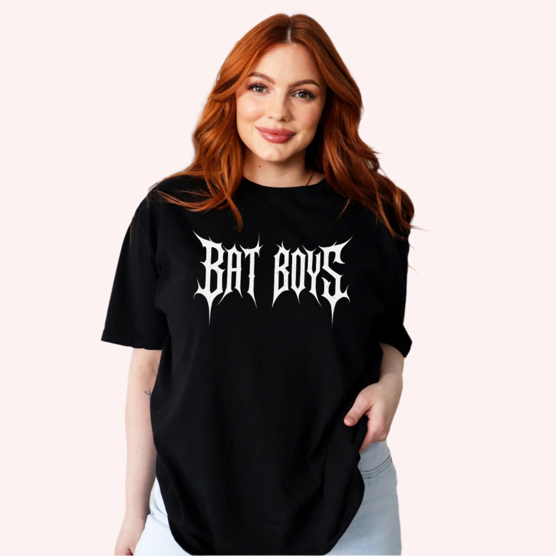 Bat Boys | Fantasy Book T-Shirt-Stripeypeach