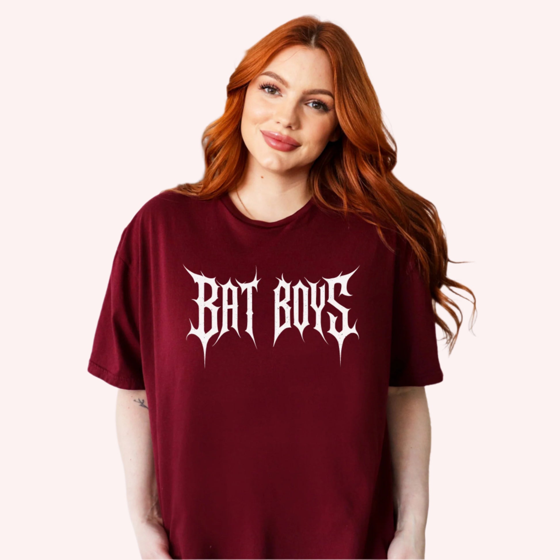 Bat Boys | Fantasy Book T-Shirt-Stripeypeach