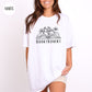 Booktrovert Wildflower T-shirt-Stripeypeach