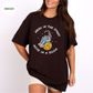 Head in the Stars Astronaut Book T-Shirt-Stripeypeach