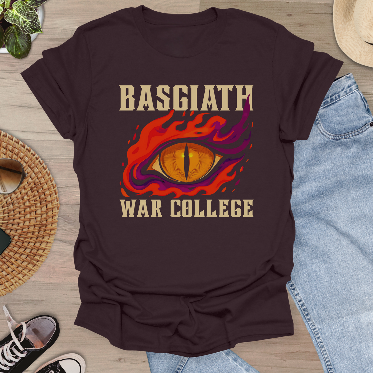 Basgiath War College | Fourth Wing Inspired Book T-Shirt