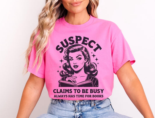 Suspect Claims T-shirt