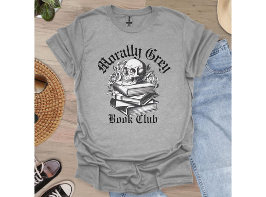 Morally Grey Book Club T-shirt