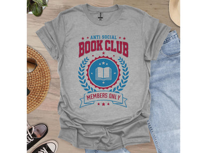 Anti Social Book Club T-shirt