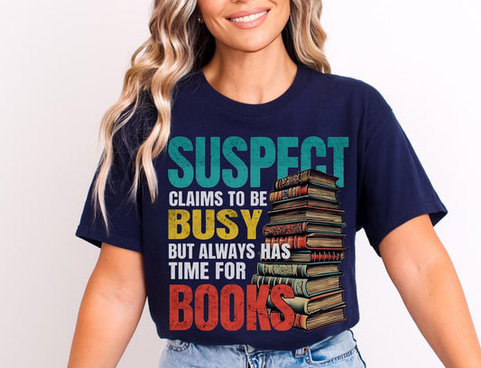 Suspect Claims T-shirt