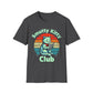 Smutty Book Club Cat T-Shirt-Stripeypeach